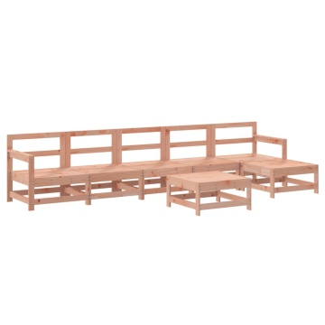 Set mobilier de grădină cu perne, 7 piese, lemn masiv douglas - Img 3
