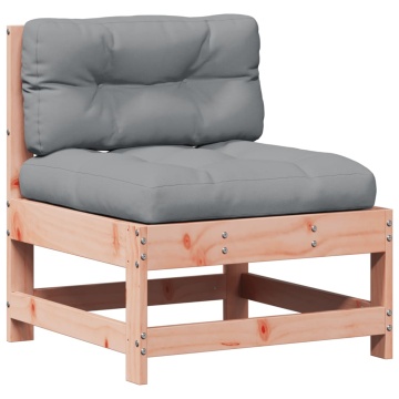 Set mobilier de grădină cu perne, 8 piese, lemn masiv douglas - Img 5