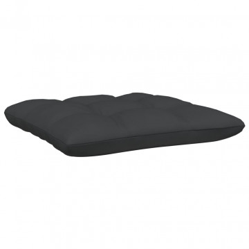 Set mobilier grădină cu perne, 3 piese, alb, lemn masiv pin - Img 6