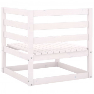 Set mobilier grădină cu perne, 8 piese, lemn masiv de pin - Img 4