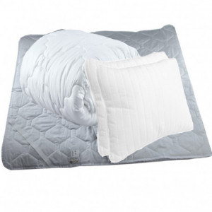 Set Saltea Hydra Comfort Flex 180x200 plus 2 perne plus Husa hipoalergenica plus Pilota vara microfibra 200x220 - Img 2