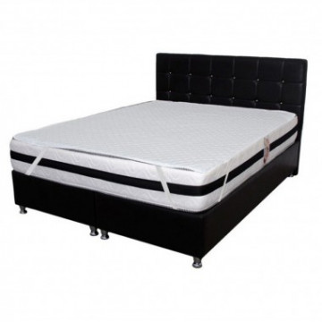 Set Saltea Memory Foam cu arcuri Azalee 140x200x25 plus husa hipoalergenica - Img 1