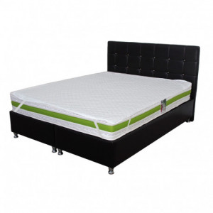 Set Saltea Pocket Spring MILANO 140x200x24 plus Husa hipoalergenica - Img 1
