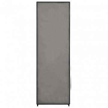 Șifonier, gri, 87 x 49 x 159 cm, material textil - Img 5
