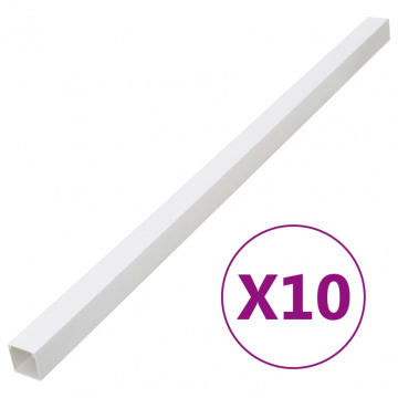 Șine de cabluri, 40x25 mm, 10 m, PVC - Img 1