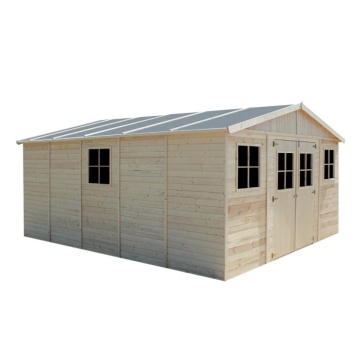 Șopron din lemn de gradina L14ft x L17ft x H8ft - TIMBELA M333 - Img 4