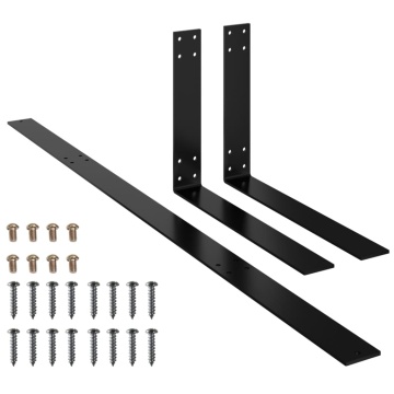 Spătar pentru canapea din paleți, negru, 110 cm, fier - Img 2