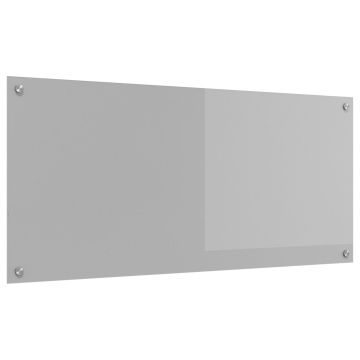 Spate de Bucătărie Gri Deschis 110x50x0,6 cm din Sticlă Temperată - - Img 2