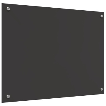 Spate de bucătărie Gri Închis - 80x60x0.6 cm Sticlă securizată - Img 4