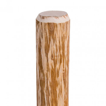 Stâlpi de gard ascuțiți, 4 buc., 90 cm, lemn de alun - Img 3