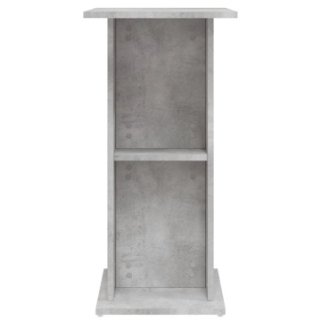 Suport acvariu, gri beton, 60,5x36x72,5 cm, lemn prelucrat - Img 8