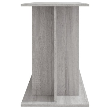 Suport acvariu, gri sonoma, 120x40x60 cm, lemn prelucrat - Img 8