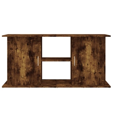 Suport acvariu, stejar afumat, 121x41x58 cm, lemn prelucrat - Img 8