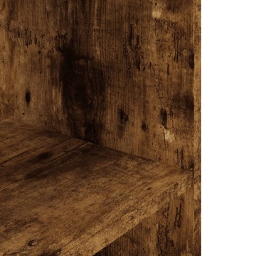 Suport acvariu, stejar afumat, 75x36x72,5 cm, lemn prelucrat - Img 5