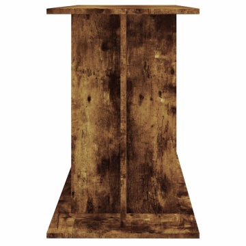 Suport acvariu, stejar fumuriu, 120x40x60 cm, lemn prelucrat - Img 8