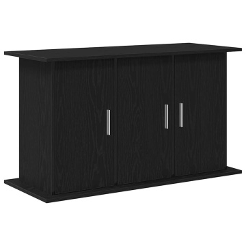 Suport acvariu Stejar negru 101x41x58 cm Lemn prelucrat - Img 2