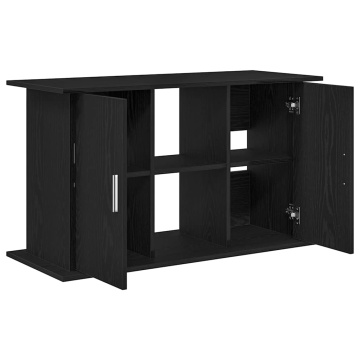 Suport acvariu Stejar negru 101x41x58 cm Lemn prelucrat - Img 7