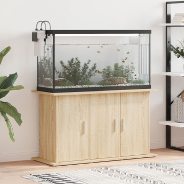 Suport acvariu, stejar sonoma, 101x41x58 cm, lemn prelucrat - Img 1