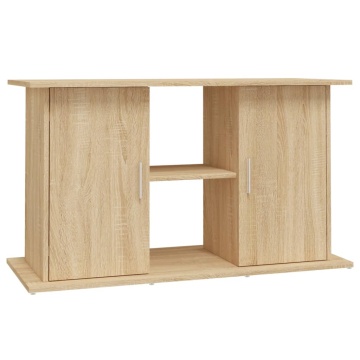 Suport acvariu, stejar sonoma, 101x41x58 cm, lemn prelucrat - Img 2