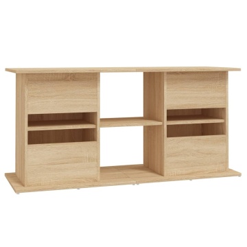Suport acvariu, stejar sonoma, 121x41x58 cm, lemn prelucrat - Img 7