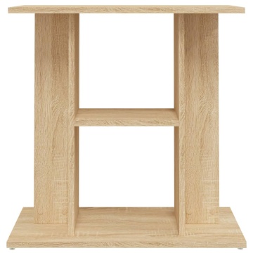 Suport acvariu, stejar sonoma, 60x30x60 cm, lemn prelucrat - Img 4