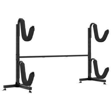 Suport de depozitare pentru 2 caiace 250x57x127,5 cm Oțel - Img 2