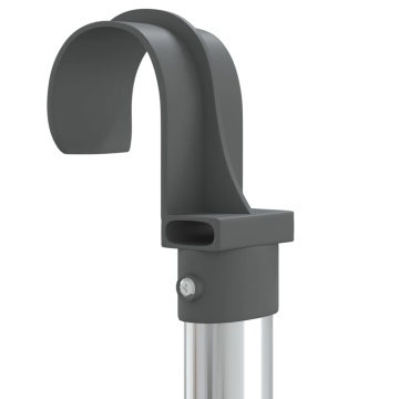 Suport de uscare rufe suspendat, 3 niveluri, aluminiu - Img 6