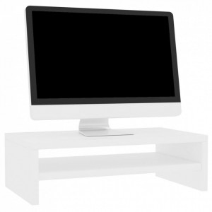 Suport monitor, alb, 42 x 24 x 13 cm, PAL - Img 3