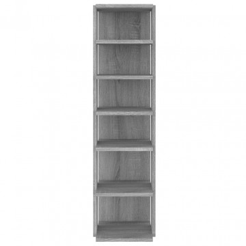 Suport pantofi, stejar sonoma, 25x27x102 cm, lemn prelucrat - Img 3