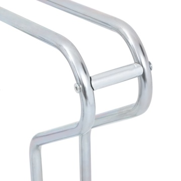 Suport pentru 6 biciclete de sine stătător, oțel galvanizat - Img 5