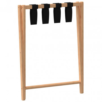 Suport pentru bagaje 68,5x38x58 cm bambus - Img 7