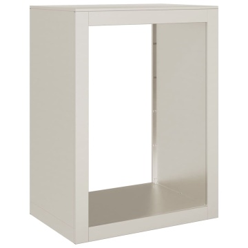 Suport pentru lemne de foc 60x40x80 cm Oțel pentru intemperii - Img 4