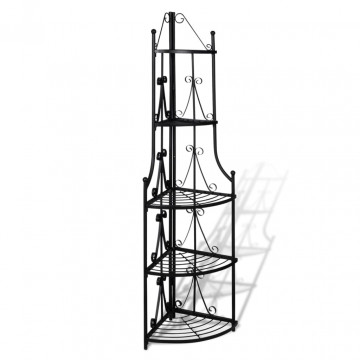 Suport plante, Negru - Img 2