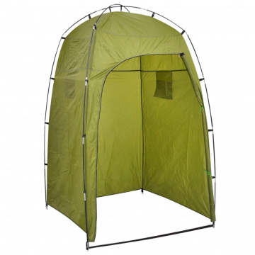 Suport portabil de camping, pentru spălat mâini, cu cort, 20 L - Img 3
