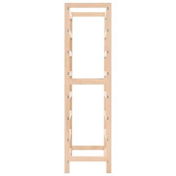Suport sticle de vin, lemn de cedru, 57,5 x 28 x 102 cm - Img 4