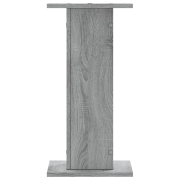 Suporturi de plante 2 buc. gri sonoma 30x30x60cm lemn prelucrat - Img 4
