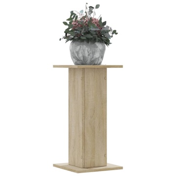 Suporturi de plante 2 buc. sonoma 30x30x60 cm lemn prelucrat - Img 1