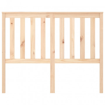 Tăblie de pat, 146x6x101 cm, lemn masiv de pin - Img 3