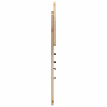 Tăblie de pat, 90 cm, lemn masiv de pin - Img 8