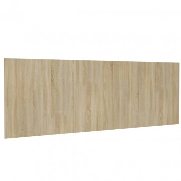 Tăblie de pat,perete,stejar Sonoma,240x1,5x80 cm,lemn prelucrat - Img 2