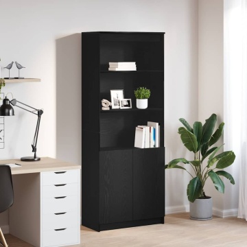 Tablou Stejar negru 70x35x180 cm Lemn prelucrat - Img 1