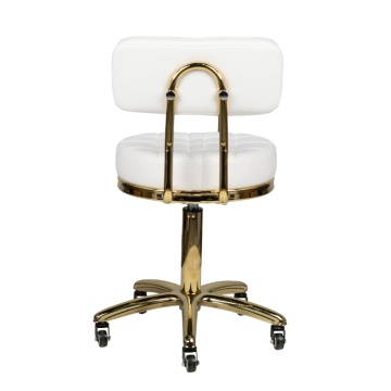 Taburet cosmetic Gold AM-961, alb - Img 4