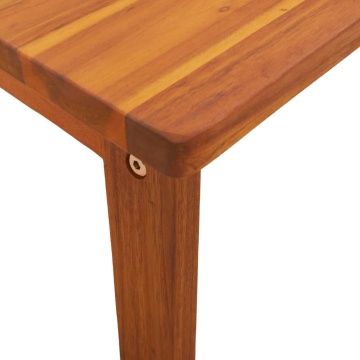 Taburet cu 1 treaptă, 38x26x22 cm, lemn masiv de acacia - Img 6