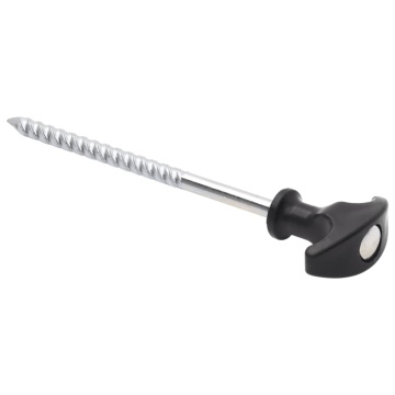 Țăruși de cort, 24 buc., 17 cm, Ø7 mm, oțel galvanizat - Img 4