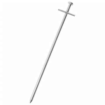 Țăruși de cort, 24 buc., 23 cm, Ø6 mm, oțel galvanizat - Img 2