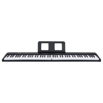 Tastatură electrică pian cu 88 taste cu suport muzică pliabilă - Img 3