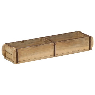 Tavă 60,5x15x9 cm Lemn reciclat - Img 2