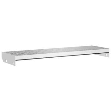 Treaptă tip grătar, 80x24x7 cm, oțel galvanizat - Img 2