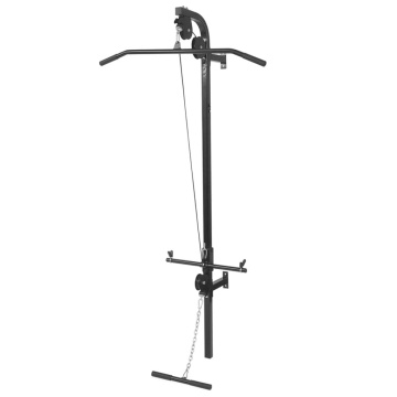 Turn de forță montat pe perete, set haltere și gantere 60,5 kg - Img 3