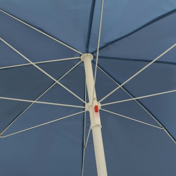 Umbrelă de soare de plajă, albastru, 240 cm - Img 6